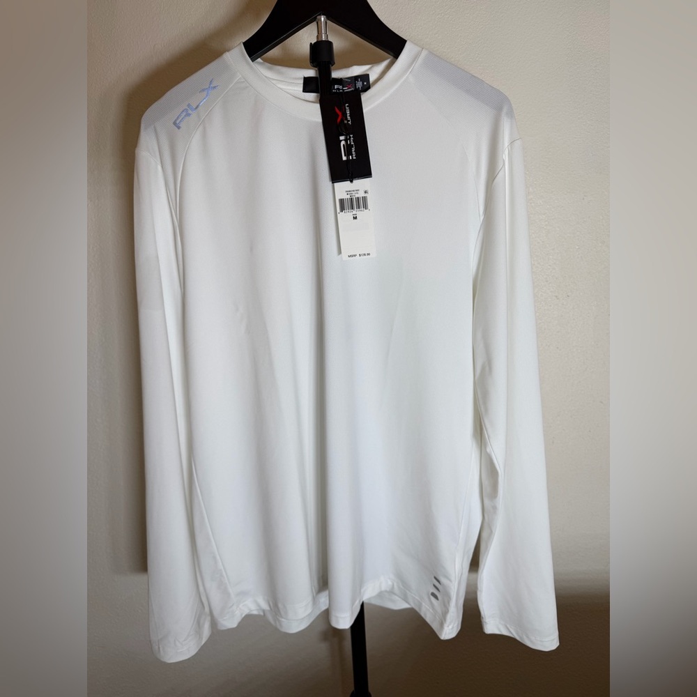 POLO Ralph Lauren RLX Performance White Long Sleeve Shirt